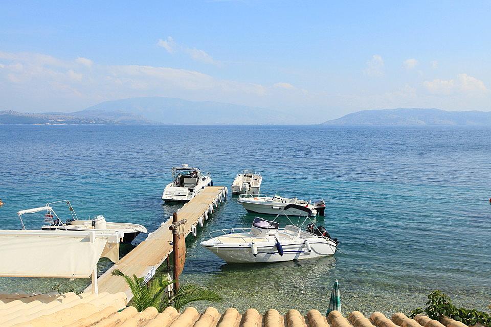 Beachfront Corfu with Speed Boat!