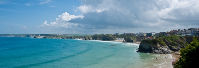 Newquay in Cornwall. The ideal beach holiday destination...