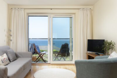 Carbis Bay apartment with balcony and sea views