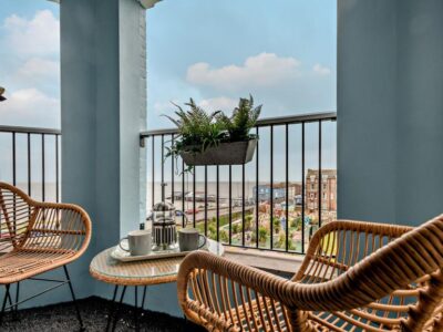 Cromer apartment with sea views sleeps 4