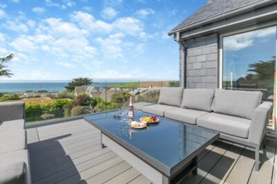 Trevone cottage sleeps 8