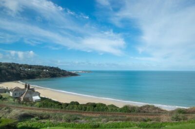Carbis Bay sea view apartment for four