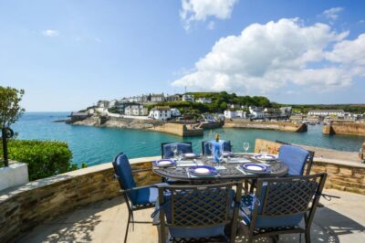 Porthleven bay view terrace sleeps 5