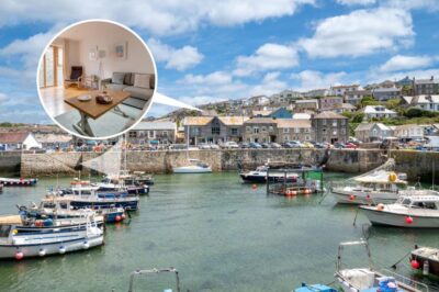 Porthleven harbourside apartment for 4