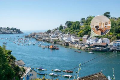 Fowey two bedroom apartment with sea views