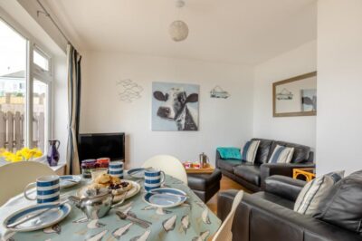 Fishcombe Cove bungalow by the sea