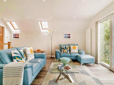 Blue Anchor sunset view