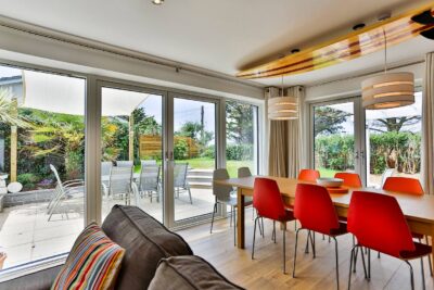 Croyde large group beach house for 10