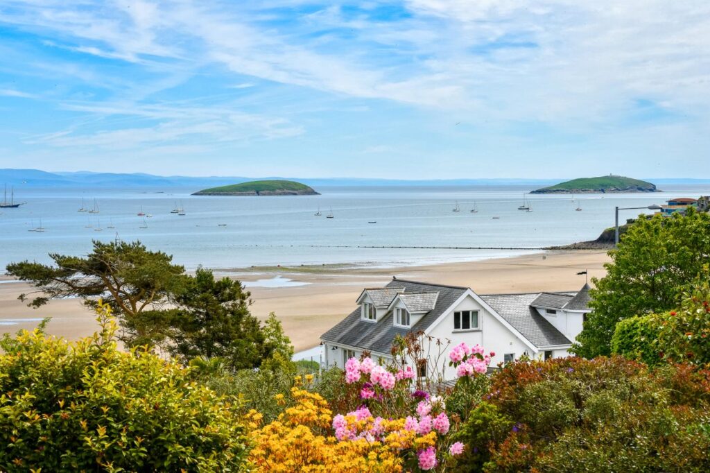 House on the beach in Abersoch, Gwynedd