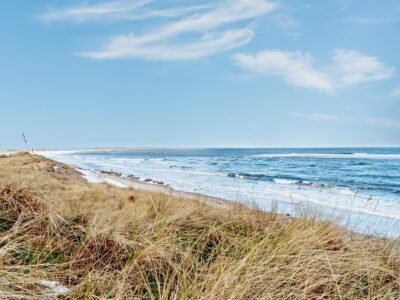 Cresswell Beach in Northumberland